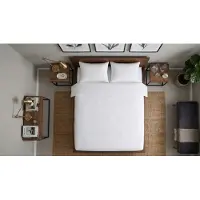Vandyck Dekbedovertrek Pure 88 White Katoen-240 x 200 / 220 cm | Lits-Jumeaux