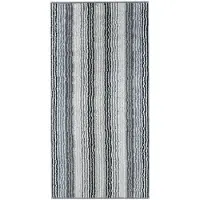 Cawö Douchelaken Cawö Unique Stripes Anthracite (70 x 140 cm)