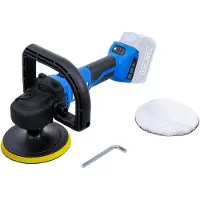 Bgs Slijpmachine + polijstmachine, Snoerloze polijstmachine en slijpmachine borstelloos 18 V zonder oplaadbare batterij