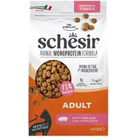 Schesir 6x Monoprotein Kattenvoer Droog Ham 1,5 Kg