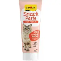GimCat 8x Snackpasta Zalm & Tonijn 75 Gr