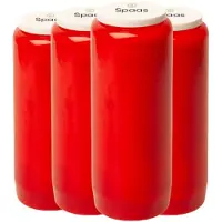 Spaas 4x Noveenkaars 9 Dagen Rood