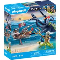 Playmobil Battle Against The Giant Octopus Construction Game Goud Kinderen
