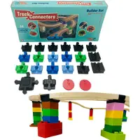 TOY2 Track Connectors Builder Set (21002) Veelkleurig Kinderen
