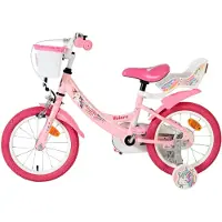 Volare Unicorn Kinderfiets - Meisjes - 14 inch - Roze