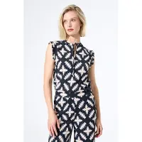 Garcia dames Top, S, Zwart