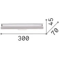 Ideal Lux DORICA AP1, wandlamp,