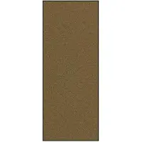 vidaXL - Deurmat - Bruin - en - Zwart - 120 - x - 300 - cm - 100% - Polyamide