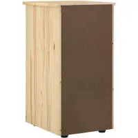vidaXL Kast 34 x 39 x 61,5 cm Massief vurenhout Bruin