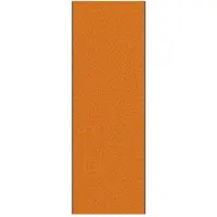 vidaXL Deurmat Oranje en Zwart 120 x 350 cm 100% Polyamide