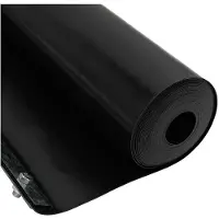 vidaXL Worteldoek Zwart 0,7 x 15 m Polyetheen