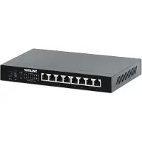Intellinet 8-Port 2,5G Ethernet PoE+ Switch 8xPSE PoE+ Ports 100 W PoE-Leistungsbudget Netwerk switch IEEE 802.3af (15.4 W), IEEE 802.3at (30 W)