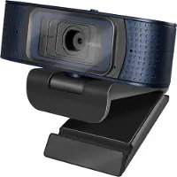 Logilink UA0379, HD-USB-webcam Pro met dubbele microfoon, zwart