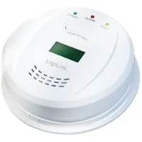 Logilink SC0111 Koolmonoxidemelder werkt op batterijen Detectie van Koolmonoxide
