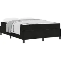 vidaXL Bedframe Zwart 160 x 200 cm Stof