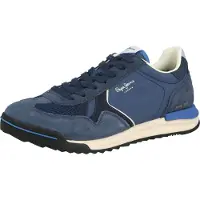 Pepe Jeans Sneakers laag 'Marvin Match' marine / saffier / wit