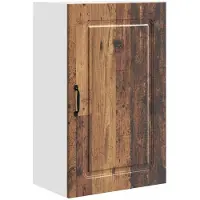 vidaXL Vaatwasserpaneel Kalmar Oudhout 50 x 31 x 80 cm Bewerkt hout