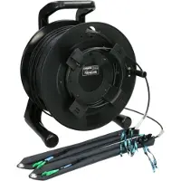 Klotz F2USLALAG200 2 Ch. SM FiberLink digitale multikabel 200 meter