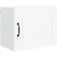 vidaXL Wandkast PORTO Wit 50 x 31 x 40 cm Bewerkt hout