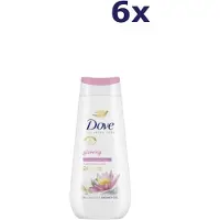 Dove 6x Douchegel – Glowing Rice Water & Lotus Flower 225 ml