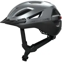 ABUS Fietshelm URBAN-I 4.0 ACE graphite silver S - 51-55 cm - zilver - Geschikt voor gebruik op elektrische fietsen - stadsfietsen - 260 g