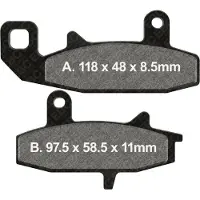 EBC Fa Series Organic Fa147 Remblokken