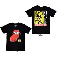 Rolling Stones The - Live Voodoo Lounge Tongue Heren Tshirt - S - Zwart