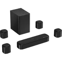 Ultimea Aura S5T - 7.1 Soundbar - Dolby Atmos - Home Cinema Systeem - met subwoofer en surroundluidsprekers - Zwart