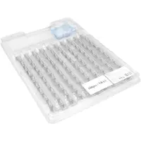 Digitus AK-219603-100 CAT 6 modulaire stekker voor ronde kabel - 100 stuks AK-219603-100 RJ45, stekker Aantal polen (sensoren) 8 Zilver 100 stuk(s)