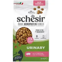 Schesir 6x Monoproteïne Kattenvoer Droog Urinary Ham 1,5 kg