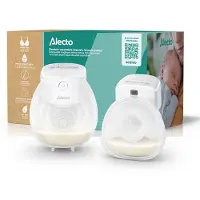 Alecto BCB100 Dubbele Borstkolf – Elektrisch en draagbaar - Wit
