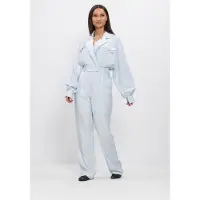 Ibana Dames Jumpsuits Ocea - Lichtblauw - Maat 42