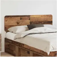 vidaXL Hoofdbord Oud Hout Bewerkt hout