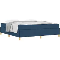 vidaXL Bedframe Blauw 180 x 200 cm Stof
