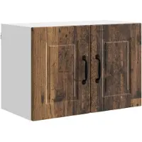 vidaXL Wandkast PORTO Oudhout 60 x 31 x 40 cm Bewerkt hout