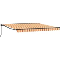 vidaXL Zonnescherm Frame Multikleur 400 × 300 cm