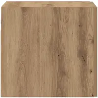 vidaXL Wandkast Artisan-eikenhout, 45 x 42,5 x 40 cm, houtvezel