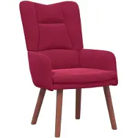vidaXL Fauteuil Wijnrood 63 x 67 x 94 cm Fluweel