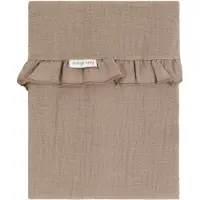 Babys Only Wieglaken Calm clay - met ruffle