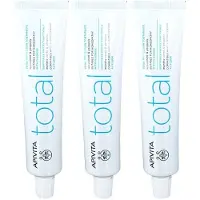 Apivita Oral Care Tandpasta Totale Bescherming 3x75 ml Tandpasta