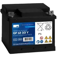 Sonnenschein GF12 33 Y / GF12 033 Y Deep Cycle Gel accu (12V, 38Ah)