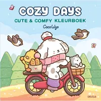 Deltas Cozy Days Cute&Comfy kleurboek Coco Wyo Kleurboek