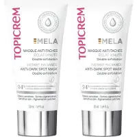 Topicrem Mela Masker tegen Donkere Vlekken 2x50 ml Gezichtsmasker