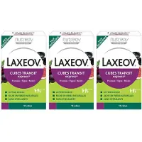 Laxeov Transit Pruim-Vijg-Druif 3x10x10 g Kubus
