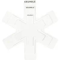 Krumble Panbeschermers set van 3 stuks - Diameter 20, 30 en 38 cm - Wit