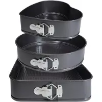 Krumble Springvorm set van 3 - Antraciet