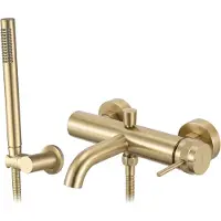 REA Lungo Grip - Badmengkraan - Geborsteld Goud - 19X15X4,5Cm