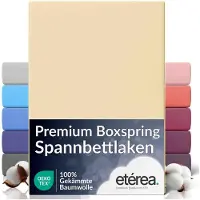 Eterea Cosmesi Naturale etérea Extra Jersey Hoeslaken 240x220 cm - Oekotex - 100% katoen - bis 35 cm - Ivor