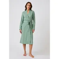 Damart - Kamerjas van sierlijk wafeltricot - Dames - Groen - 46-48 (L)