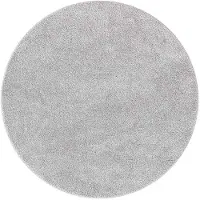 vidaXL Antislip Shaggy Tapijt Grijs 120 x 120 cm PP